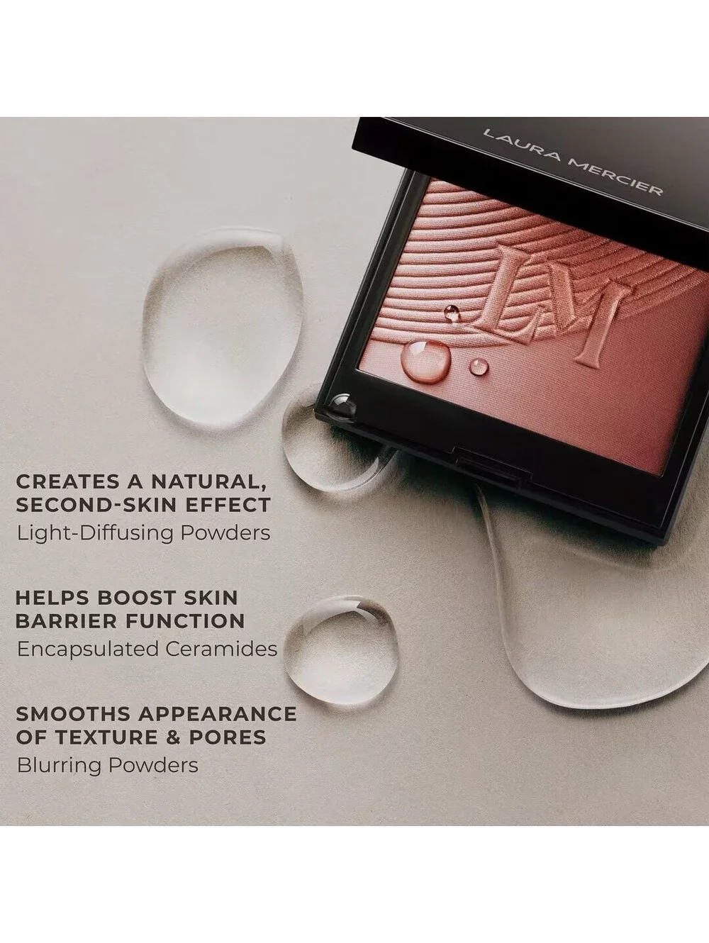 Laura Mercier Color Infusion Powder Blush in ROSE